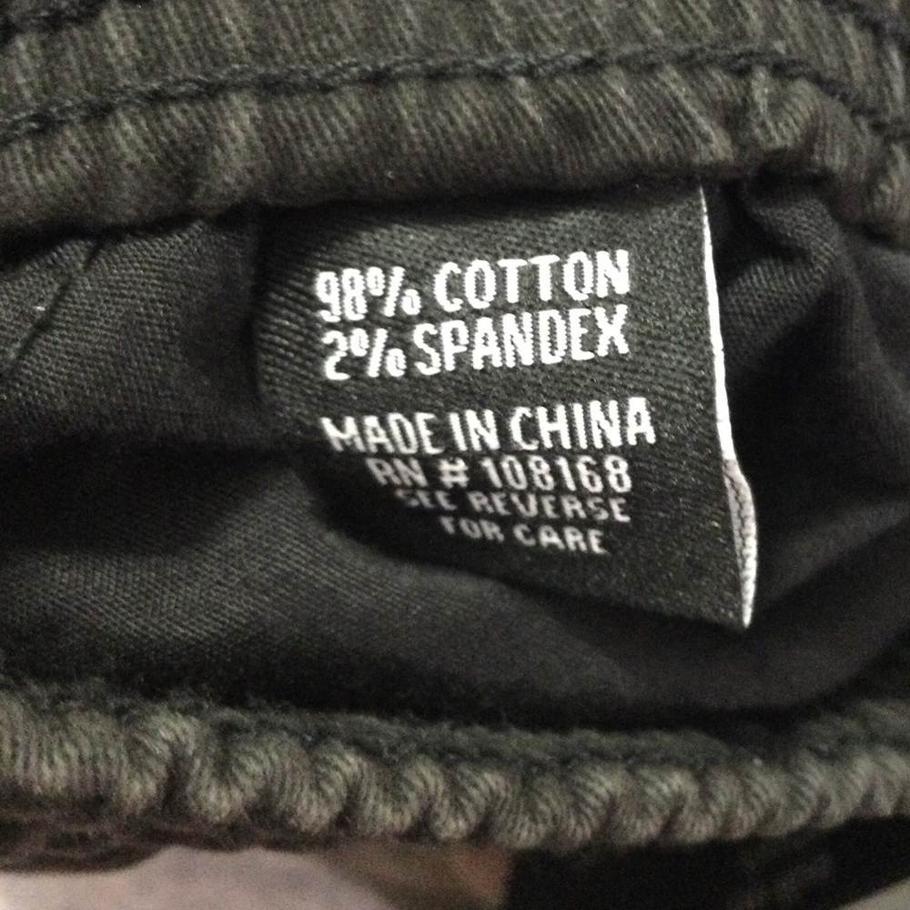 RSQ Boy’s Black Cargo Twill Pull On Short Size L - Picture 8 of 11